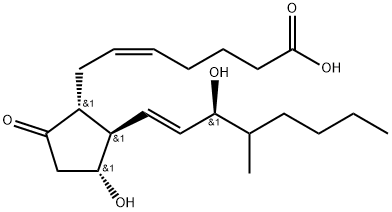 16-methyl prostaglandin E2 Structure