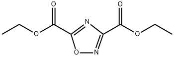3,5-Diethyl 1,2,4-oxadiazole-3,5-dicarboxylate Structure