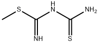 2-Methyl-2,4-dithiopseudobiuret 구조식 이미지