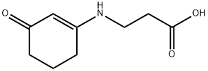 β-Alanine, N-(3-oxo-1-cyclohexen-1-yl)- Structure