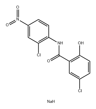 NiclosaMide (sodiuM salt) Structure