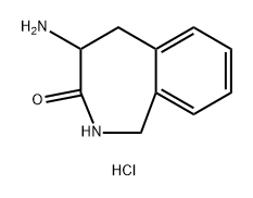 4-amino-1,2,4,5-tetrahydro-3H-2-Benzazepin-3-one hydrochloride (1:1) Structure