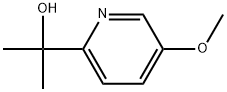 5-Methoxy-α,α-dimethyl-2-pyridinemethanol Structure