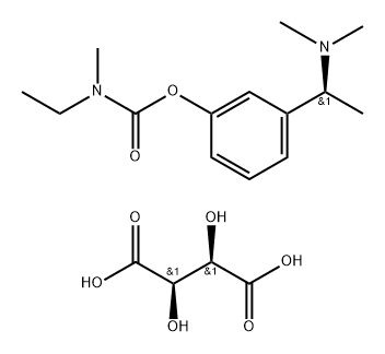 Rivastigmine Hydrogen Tartrate Structure