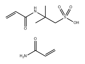 1-Propanesulfonic acid, 2-methyl-2-[(1-oxo-2-propenyl)amino]-, polymer with 2-propenamide Structure