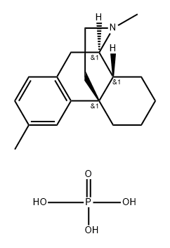 DIMIMORFAN PHOSPHATE Structure