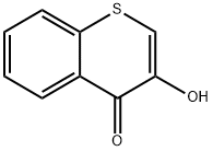 3-Hydroxy-4H-thiochromen-4-one Structure
