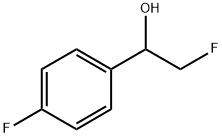 Benzenemethanol, 4-fluoro-α-(fluoromethyl)- Structure