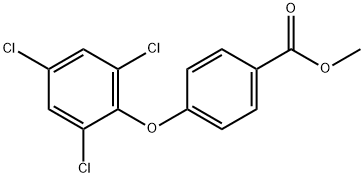 Methyl 4-(2,4,6-trichlorophenoxy)benzoate Structure