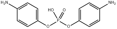 Phenol, 4-amino-, hydrogen phosphate (ester) (9CI) Structure