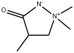 Pyrazolidinium, 1,1,4-trimethyl-3-oxo-, inner salt Structure