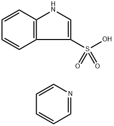 1H-Indole-3-sulfonic acid, compd. with pyridine (1:1) Structure