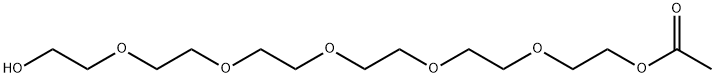 PEG6-ethyl acetate Structure