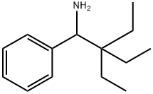 Benzenemethanamine, α-(1,1-diethylpropyl)- Structure