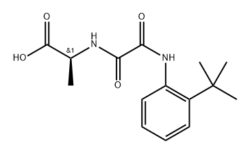 L-Alanine, N-[2-(1,1-dimethylethyl)phenyl]-2-oxoglycyl- (9CI) Structure