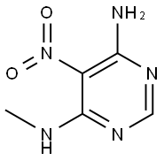 N4-Methyl-5-nitropyrimidine-4,6-diamine Structure