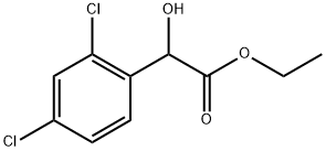 Ethyl 2,4-dichloro-α-hydroxybenzeneacetate Structure