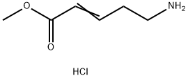 methyl 5-aminopent-3-enoate hydrochloride Structure