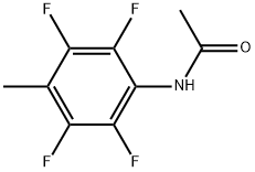 N-(2,3,5,6-Tetrafluoro-4-methylphenyl)acetamide 구조식 이미지