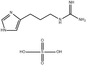 Guanidine, [3-(1H-imidazol-4-yl)propyl]-, sulfate (1:1) (9CI) Structure