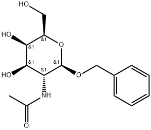 β-D-Galactopyranoside, phenylmethyl 2-(acetylamino)-2-deoxy- Structure