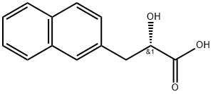 2-Naphthalenepropanoic acid, α-hydroxy-, (αS)- Structure