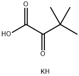 3,3-dimethyl-2-oxobutanoic acid K Structure