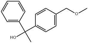 4-(Methoxymethyl)-α-methyl-α-phenylbenzenemethanol 구조식 이미지