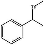 Benzene, [1-(methyltelluro)ethyl]- Structure