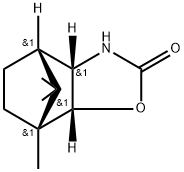 (3aS,4S,7S,7aR)-7,8,8-trimethylhexahydro-4,7-methanobenzo[d]oxazol-2(3H)-one 구조식 이미지