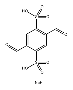 1,4-Benzenedisulfonic acid, 2,5-diformyl-, sodium salt (1:2) Structure