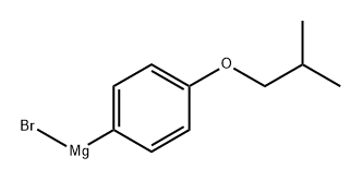 4-Iso-butyloxyphenylmagnesium Bromide, 0.50 M in 2-MeTHF Structure