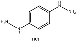 1,4-Dihydrazinylbenzene hydrochloride Structure