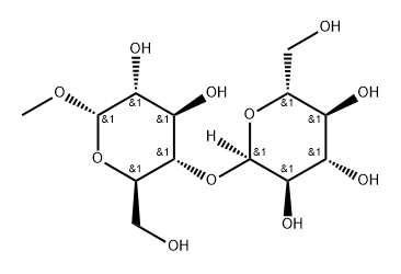 α-D-Glucopyranoside, methyl 4-O-α-D-glucopyranosyl- Structure