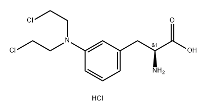 (S)-2-AMINO-3-(3-(BIS(2-CHLOROETHYL)AMINO) PHENYL) PROPANOIC ACID HYDROCHLORIDEQ: What is 
(S)-2-AMINO-3-(3-(BIS(2-CHLOROETHYL)AMINO) PHENYL) PROPANOIC ACID HYDROCHLORIDE Q: What is the CAS Number of 
(S)-2-AMINO-3-(3-(BIS(2-CHLOROETHYL)AMINO) PHENYL) PROPANOIC ACID HYDROCHLORIDE Structure