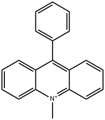 Acridinium, 10-methyl-9-phenyl- Structure