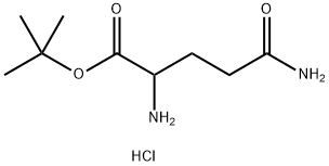 D,L-GLUTAMINE T-BUTYL ESTER HCL Structure