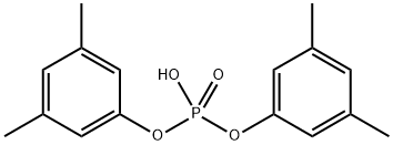 Phenol, 3,5-dimethyl-, 1,1'-(hydrogen phosphate) Structure