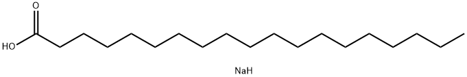 Nonadecanoic acid, sodium salt (1:1) Structure