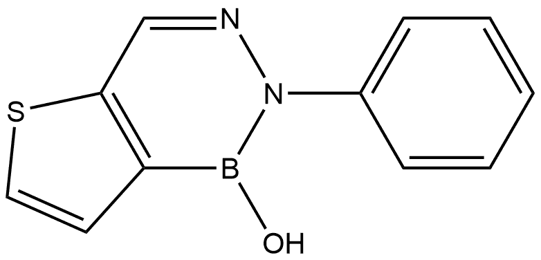 2-Phenylthieno[3,2-d][1,2,3]diazaborinin-1(2H)-ol Structure