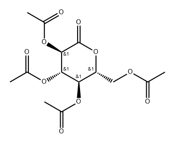 D-Gluconic acid, δ-lactone, 2,3,4,6-tetraacetate, homopolymer (9CI) Structure