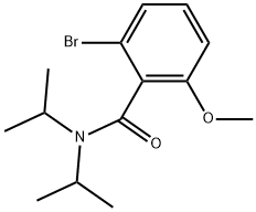 Benzamide, 2-bromo-6-methoxy-N,N-bis(1-methylethyl)-, (1S)- Structure