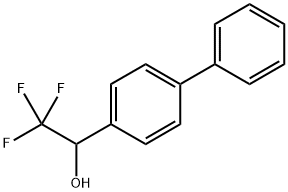 [1,1'-Biphenyl]-4-methanol, α-(trifluoromethyl)- 구조식 이미지