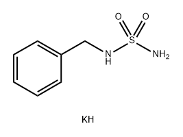 Sulfamide, N-(phenylmethyl)-, potassium salt (1:1) Structure