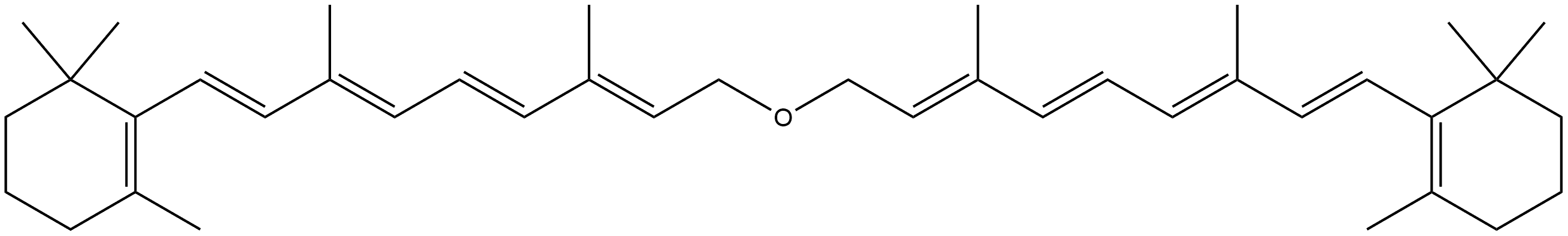 Retin, 15,15'-oxybis- Structure