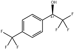 (R)-2,2,2-Trifluoro-1-(4-(trifluoromethyl)phenyl)ethan-1-ol Structure