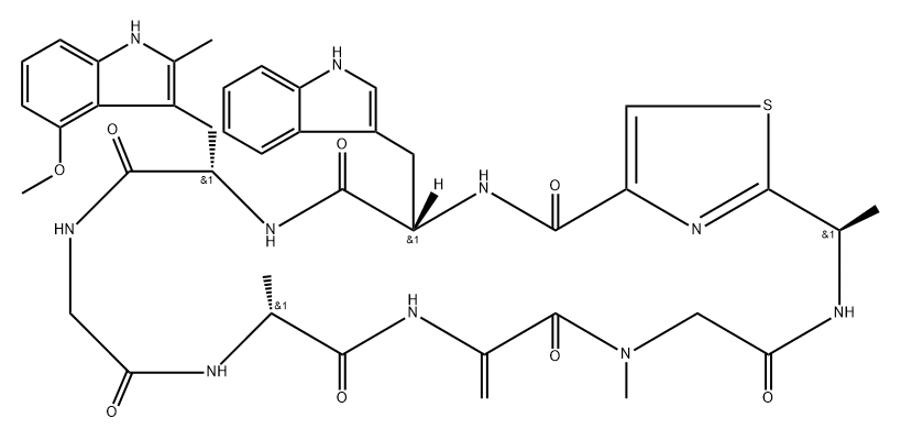 Argyrin C Structure