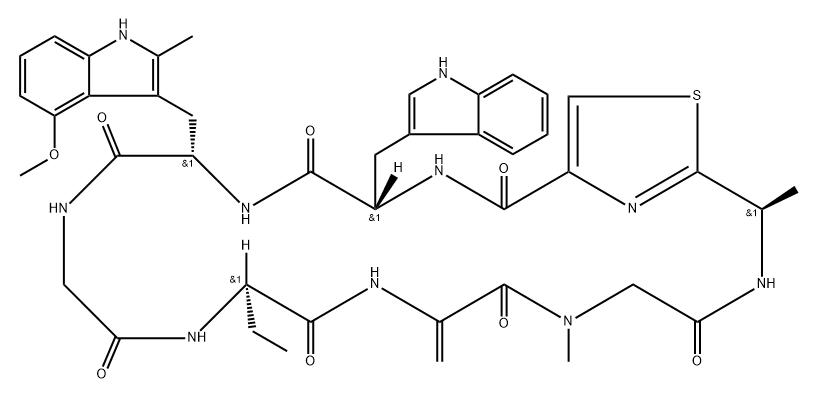 Argyrin D Structure