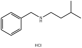 Benzyl(3-methylbutyl)amine hydrochloride Structure