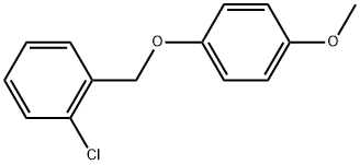 1-Chloro-2-[(4-methoxyphenoxy)methyl]benzene Structure